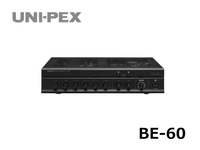 【未使用】UNI-PEX BE-60 PAパワーアンプ
