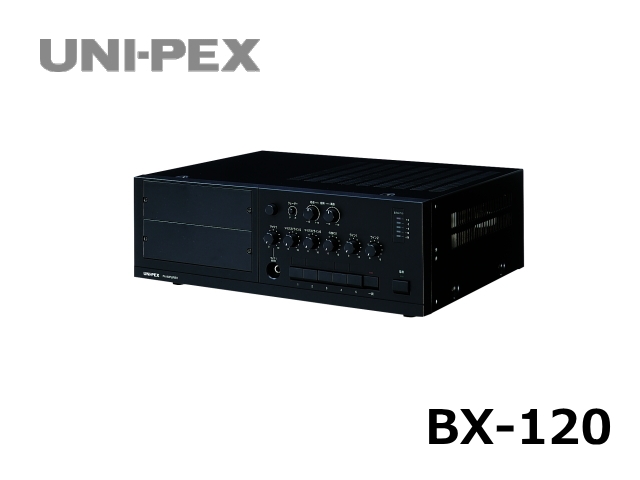 割引購入 ユニペックス UNI-PEX ACアンプ120W卓上アンプPAアンプ BX-120